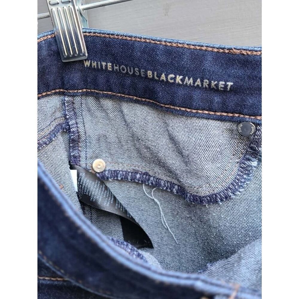 White House Black Market The Crop Jeans zippers on the bottom 8 - Picture 2 of 16